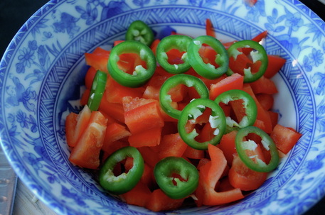 Bell Pepper and Jalapeno